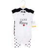 image:imageHudson Baby Unisex Cotton Bodysuit and Pant SetGirl Mommy Red Black