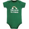 image:imageHudson Baby Unisex Cotton Bodysuit and Pant SetGreen