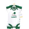 image:imageHudson Baby Unisex Cotton Bodysuit and Pant SetGreen