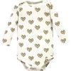 image:imageHudson Baby Unisex Cotton Bodysuit and Pant SetLeopard Hearts Long Sleeve