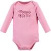 image:imageHudson Baby Unisex Cotton Bodysuit and Pant SetLittle Love Flowers Long Sleeve
