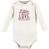 image:imageHudson Baby Unisex Cotton Bodysuit and Pant SetLittle Love Flowers Long Sleeve