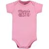 image:imageHudson Baby Unisex Cotton Bodysuit and Pant SetLittle Love Flowers Short Sleeve