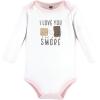 image:imageHudson Baby Unisex Cotton Bodysuit and Pant SetLove You Smore