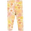 image:imageHudson Baby Unisex Cotton Bodysuit and Pant SetPeace Love Flowers Long Sleeve