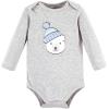 image:imageHudson Baby Unisex Cotton Bodysuit and Pant SetPolar Bear Explorer