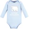 image:imageHudson Baby Unisex Cotton Bodysuit and Pant SetPolar Bear Explorer