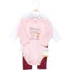 image:imageHudson Baby Unisex Cotton Bodysuit and Pant SetPumpkin Spice Date