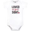 image:imageHudson Baby Unisex Cotton Bodysuit and Pant SetRed