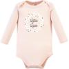 image:imageHudson Baby Unisex Cotton Bodysuit and Pant SetSage Floral Wreath Long Sleeve