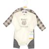 image:imageHudson Baby Unisex Cotton Bodysuit and Pant SetSnuggle Bear