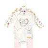 image:imageHudson Baby Unisex Cotton Bodysuit and Pant SetSoft Painted Floral Longsleeve