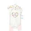 image:imageHudson Baby Unisex Cotton Bodysuit and Pant SetSoft Painted Floral Shortsleeve