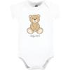 image:imageHudson Baby Unisex Cotton Bodysuit and Pant SetTeddy Bears Short Sleeve
