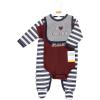 image:imageHudson Baby Unisex Cotton Sleep and Play Bodysuit and Bandana Bib SetBoy Daddy