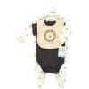 image:imageHudson Baby Unisex Cotton Sleep and Play Bodysuit and Bandana Bib SetBrave Lion