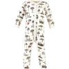 image:imageHudson Baby Unisex Cotton Sleep and Play Bodysuit and Bandana Bib SetGoing on Safari