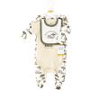 image:imageHudson Baby Unisex Cotton Sleep and Play Bodysuit and Bandana Bib SetGoing on Safari