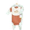 image:imageHudson Baby Unisex Cotton Sleep and Play Bodysuit and Bandana Bib SetMagical Rainbow