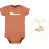 image:imageHudson Baby Unisex Cotton Sleep and Play Bodysuit and Bandana Bib SetMagical Rainbow