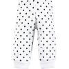 image:imageHudson Baby Unisex Thermal Preemie Layette Set 4pc Short Sleeve OutfitBlack White Dots Short Sleeve
