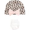 image:imageHudson Baby Unisex Thermal Preemie Layette Set 4pc Short Sleeve OutfitLeopard Long Sleeve