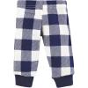 image:imageHudson Baby Unisex Thermal Preemie Layette Set 4pc Short Sleeve OutfitNavy Plaid Long Sleeve