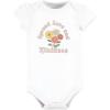 image:imageHudson Baby babygirls Cotton Bodysuit Pant and Shoe SetPeace Love Flowers
