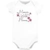image:imageHudson Baby babygirls Cotton Bodysuit Pant and Shoe SetPlum Wildflower