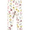 image:imageHudson Baby babygirls Cotton Bodysuit Pant and Shoe SetSoft Painted Floral