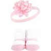 image:imageHudson Baby babygirls Headband and Socks SetFlower