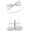 image:imageHudson Baby babygirls Headband and Socks SetPink Gray