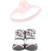 image:imageHudson Baby babygirls Headband and Socks SetPink Leopard