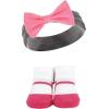 image:imageHudson Baby babygirls Headband and Socks SetPink Leopard