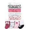 image:imageHudson Baby babygirls Headband and Socks SetPrincess 8piece
