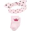 image:imageHudson Baby babygirls Headband and Socks SetPrincess 8piece