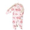 image:imageHudson Baby babygirls Plush Sleep and PlayHudson Baby Unisex Baby Plush Sleep and Play Navy Snowflake 03 MonthsBlush Rose