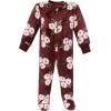 image:imageHudson Baby babygirls Plush Sleep and PlayHudson Baby Unisex Baby Plush Sleep and Play Navy Snowflake 03 MonthsBurgundy Floral