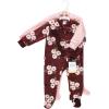 image:imageHudson Baby babygirls Plush Sleep and PlayHudson Baby Unisex Baby Plush Sleep and Play Navy Snowflake 03 MonthsBurgundy Floral