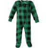 image:imageHudson Baby babygirls Plush Sleep and PlayHudson Baby Unisex Baby Plush Sleep and Play Navy Snowflake 03 MonthsChristmas Tree Truck