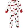 image:imageHudson Baby babygirls Plush Sleep and PlayHudson Baby Unisex Baby Plush Sleep and Play Navy Snowflake 03 MonthsChristmas Tree Truck