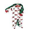 image:imageHudson Baby babygirls Plush Sleep and PlayHudson Baby Unisex Baby Plush Sleep and Play Navy Snowflake 03 MonthsChristmas Tree Truck