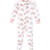image:imageHudson Baby babygirls Plush Sleep and PlayHudson Baby Unisex Baby Plush Sleep and Play Navy Snowflake 03 MonthsModern Rainbow