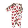 image:imageHudson Baby babygirls Plush Sleep and PlayHudson Baby Unisex Baby Plush Sleep and Play Navy Snowflake 03 MonthsRed Rose Leopard