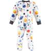 image:imageHudson Baby babygirls Plush Sleep and PlayHudson Baby Unisex Baby Plush Sleep and Play Navy Snowflake 03 MonthsSpace Adventure