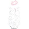 image:imageHudson Baby girls Sleeveless Bodysuit and Headband SetBaby and Toddler TShirt SetSweetest Cupcake