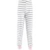 image:imageHudson Baby unisexbaby Cotton Pajama SetGray Stripe Pink