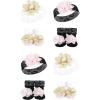 image:imageHudson Baby Baby Girls 8pc Headband and Socks SetLace