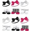 image:imageHudson Baby Girls Headband and Socks GiftsetBlack Pink