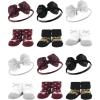 Burgundy Leopard